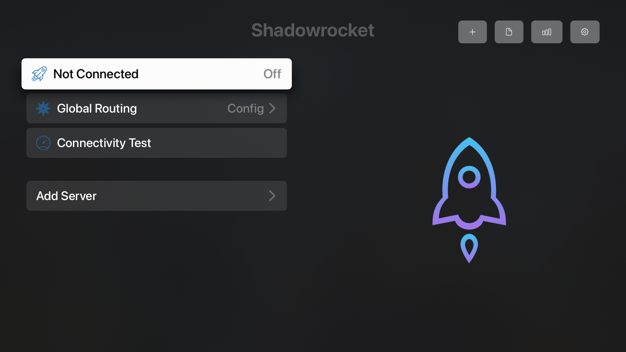 Shadowrocket Apple TV 截图 2
