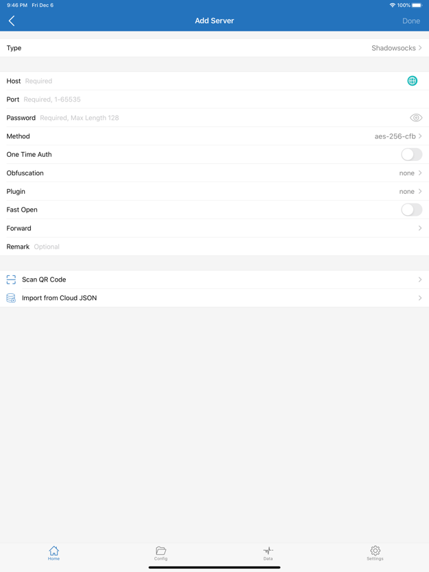 Shadowrocket iPad 截图 4