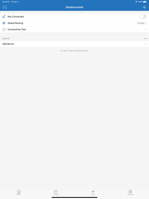 Shadowrocket iPad 截图 1